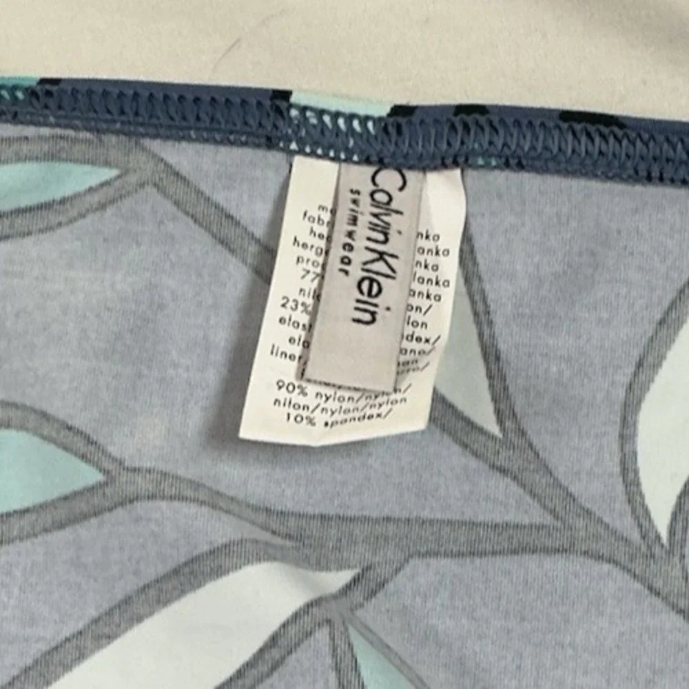 NWT Calvin Klein Swimsuit Tankini Bikini 3pc Set Sz Medium Top, Bottom, Skirt